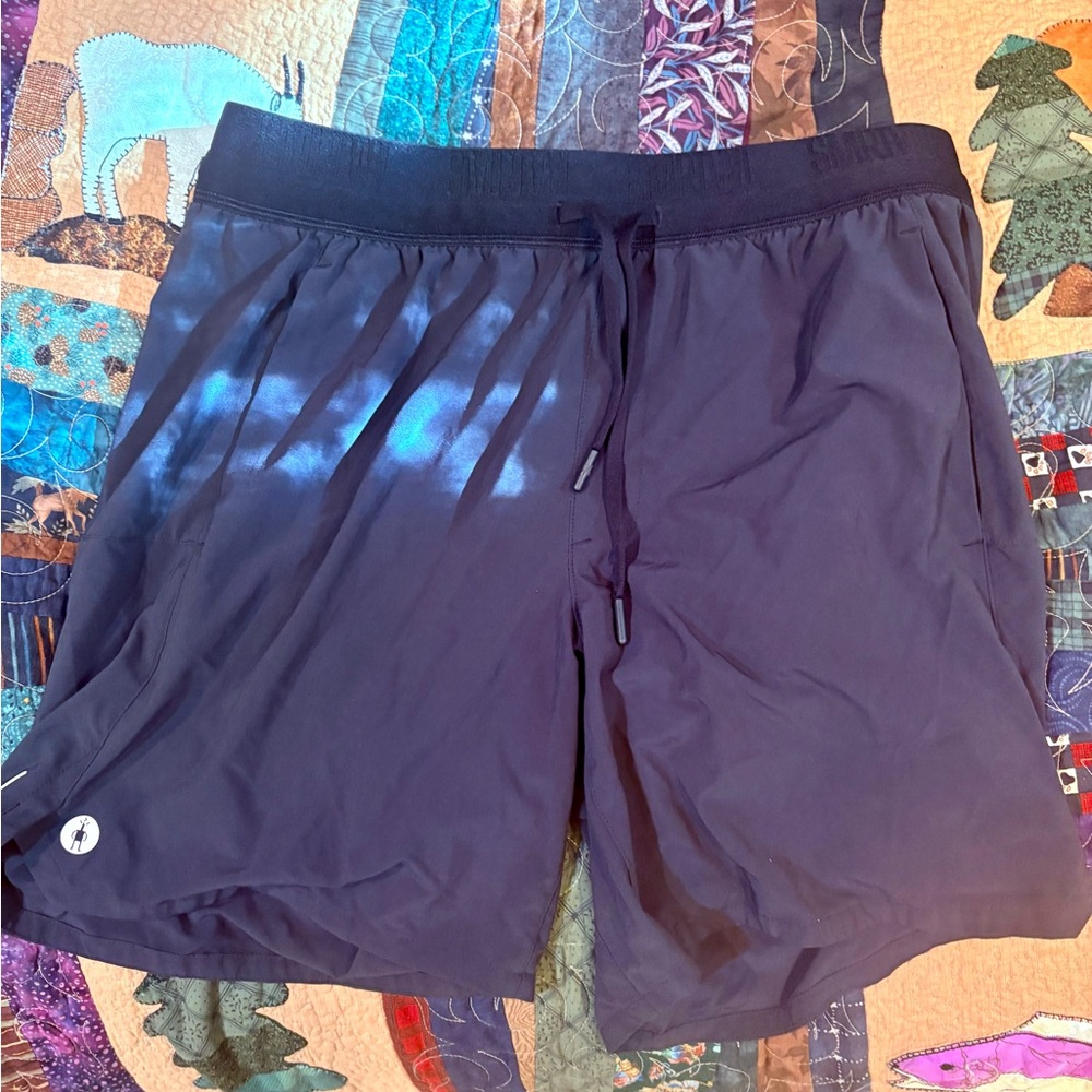 Smartwool Black PhD lined Performance Shorts